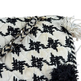 Chanel Tweed Woven Medium Classic Double Flap Bag 2014