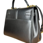 Saint Laurent Le Fermoir Top Handle 2Way Black