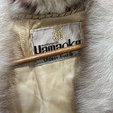 Motomachi Yamaoka Leather Trim Fox Fur Coat