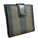 Fendi Vintage Striped Pequin Wallet