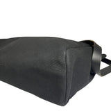 Hermes Black Toile Herbag 39 Handbag