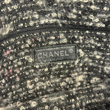 Chanel Tweedy Quilted Leather Fringe Flap Bag 2011