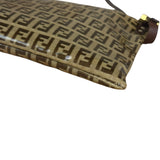 Fendi Vintage PVC Coated FF Shoulder Pochette