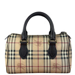 Burberry Vintage House Check Haymarkett Chester Bowling Handbag