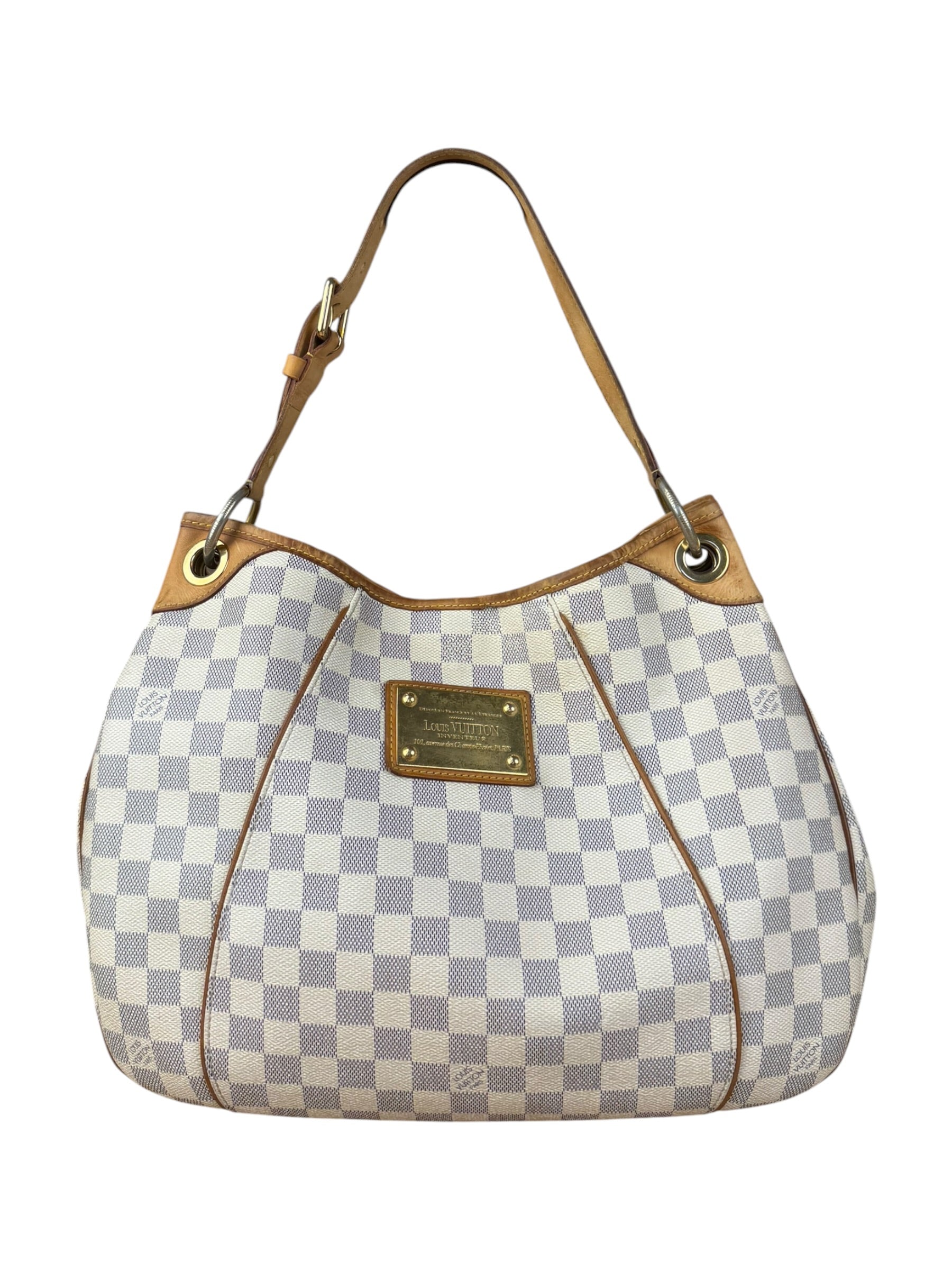 Louis Vuitton Damier Azur Galliera PM Hobo Bag