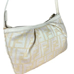 Fendi Sparkle Zucca Pochette Shoulder Bag