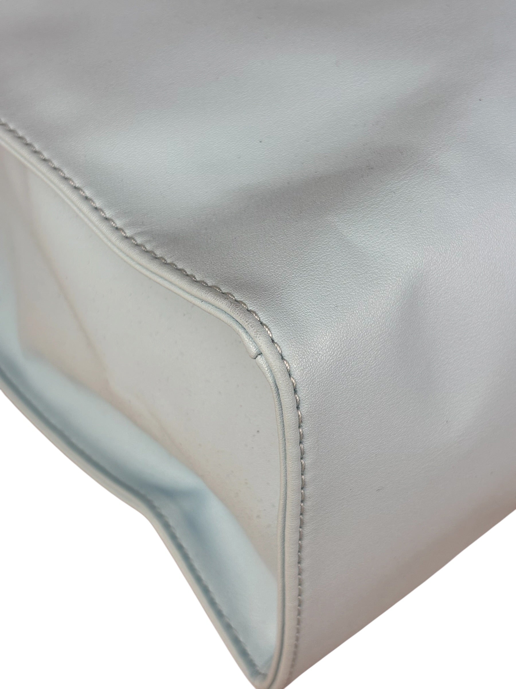 Telfar Light Blue Shopping Tote Bag