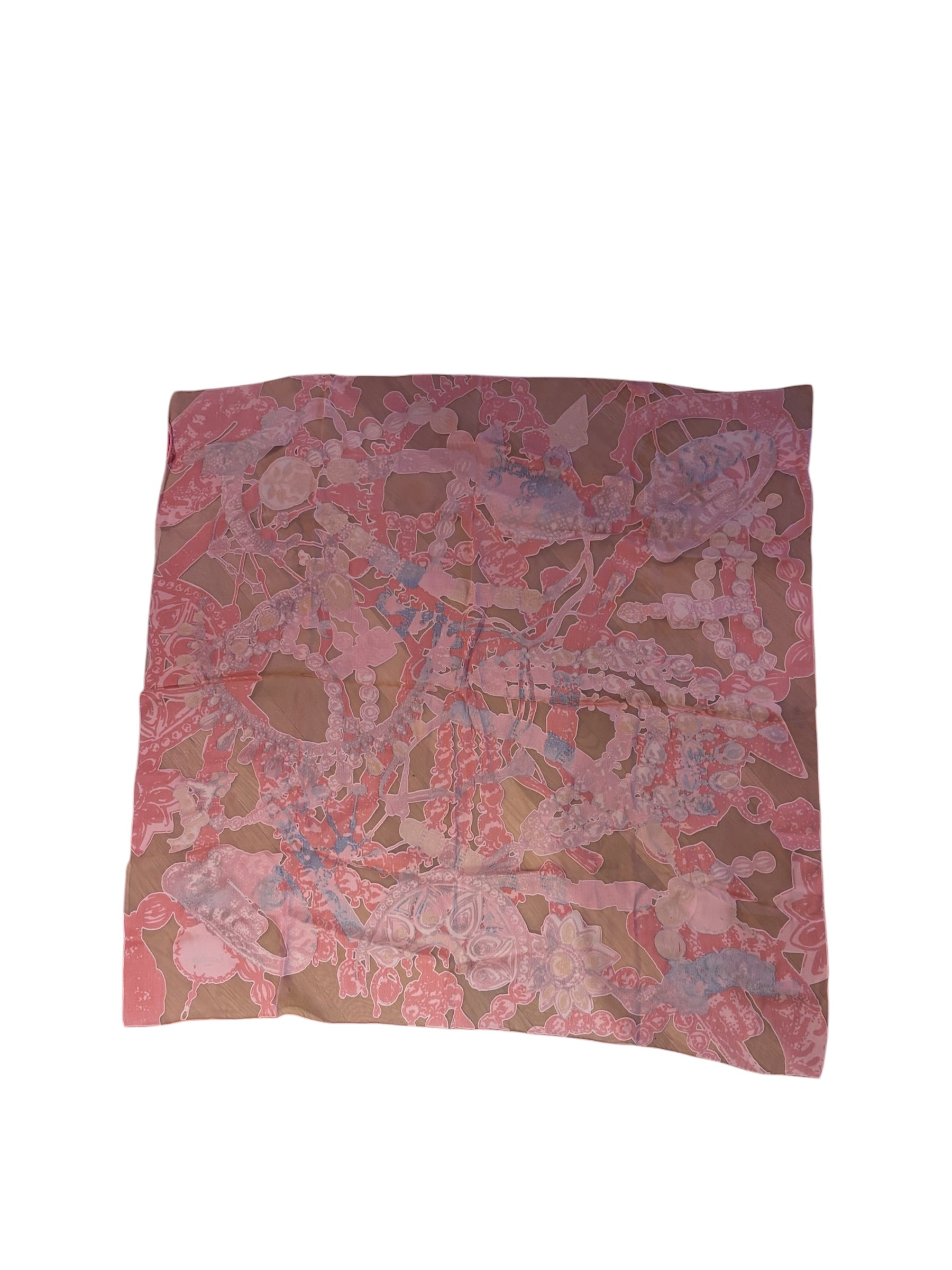 Cartier Jewelry/Panther Silk Square Scarf