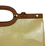 Louis Vuitton Yellow Monogram Vernis Roxbury Drive 2Way Handbag