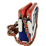 Chanel 2019 Caviar Quilted CC Filigree Clutch on Chain