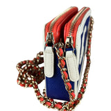 Chanel 2019 Caviar Quilted CC Filigree Clutch on Chain
