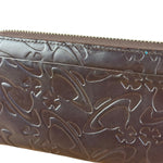 Vivienne Westwood Brown Leather Logo Zippy Wallet