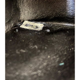 Chanel Vintage Black Quilted Leather Flap Bag 1996