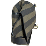 Fendi Vintage Pequin Stripped Sling Bag