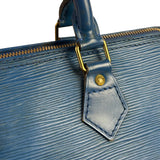 Louis Vuitton Blue Epi Leather Speed 25