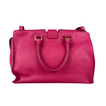 Saint Laurent Classic Y Cabas Fuchsia 2Way Handbag
