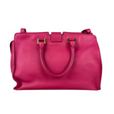 Saint Laurent Classic Y Cabas Fuchsia 2Way Handbag