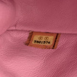Chanel Pink Quilted Jersey Classic Flap Bag 1997
