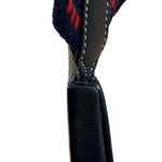 Loewe Anagram Black Leather Heel Crossbody Pochette