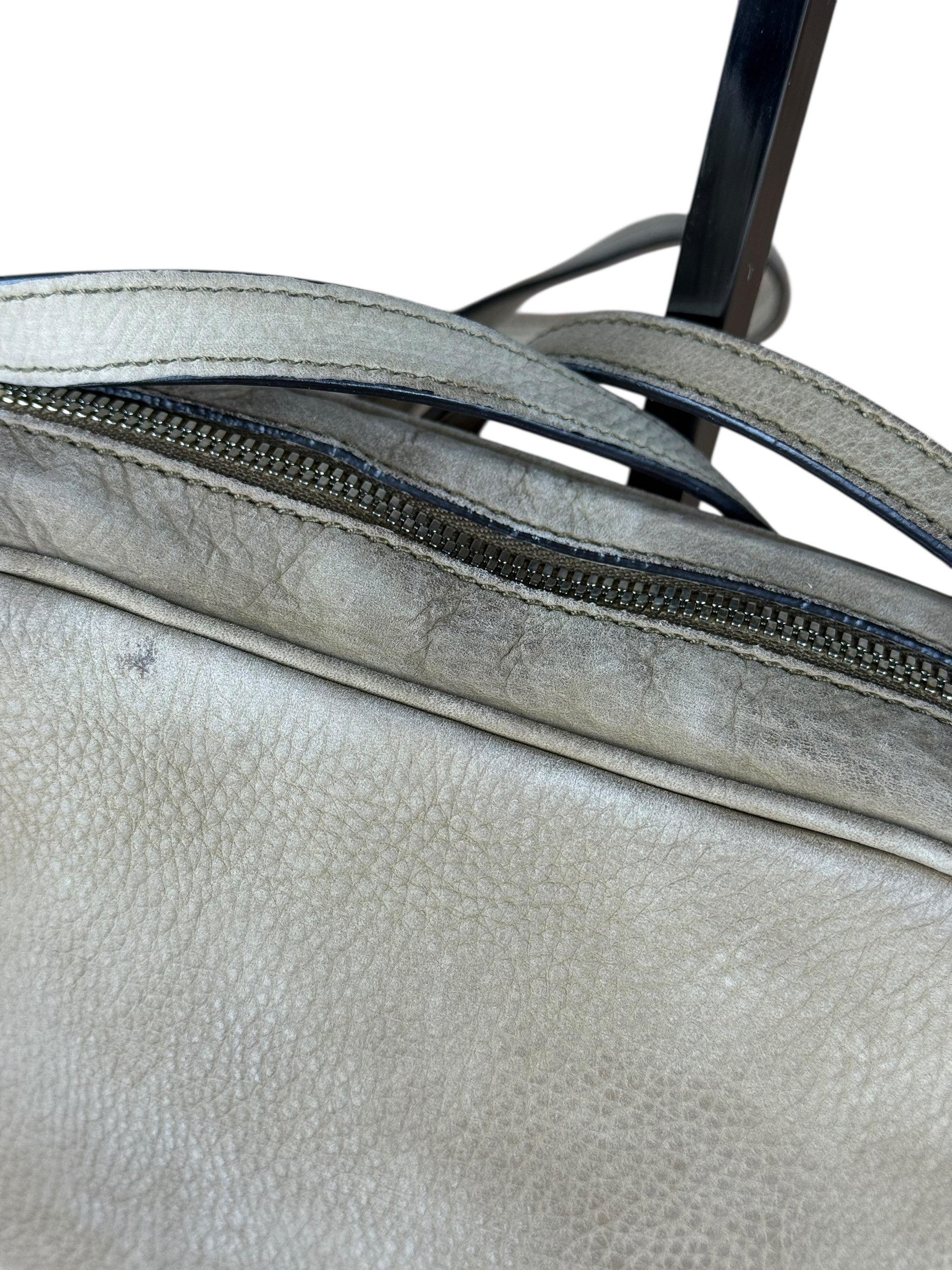 Gucci Brown Suede Soho Disco Crossbody Beige