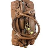 Chloe Vintage Tan Leather Paddington Shoulder Bag