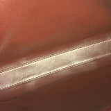 Gucci Croc-Trim Leather Briefcase