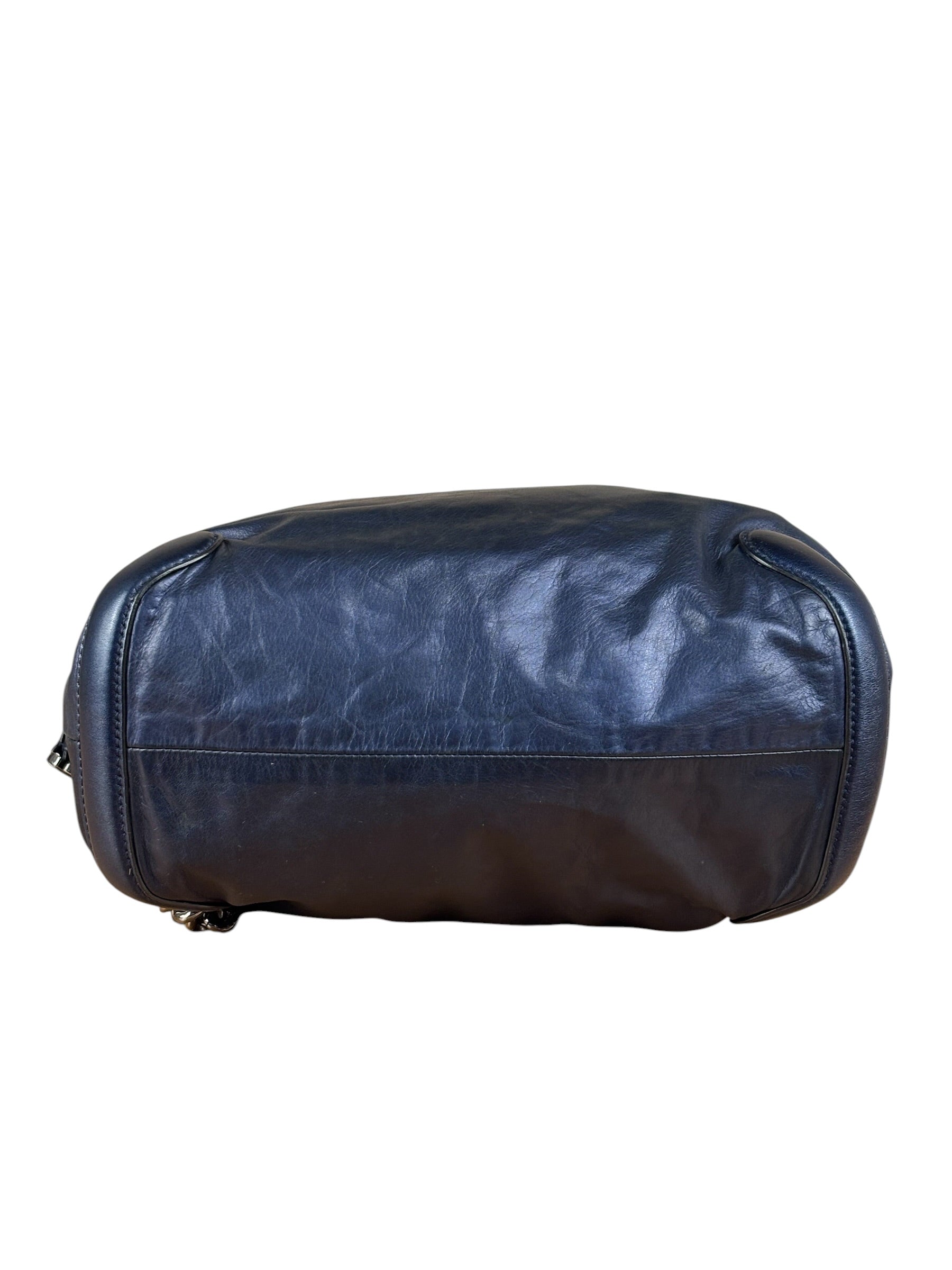 Gucci Navy Blue Galaxy Chain Hobo Bag