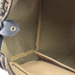 Christian Dior Vintage Black Trotter Boston Bag