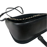 Miu Miu Dahlia Studded Black Velour Two-way Bag