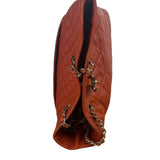 Chanel Red Quilted Calfskin In The Business Tote 2011
