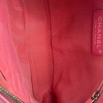 Chanel Pink Chevron Leather Promenade Chain Shoulder Bag 2018
