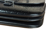 Saint Laurent Black Monogram Patent Leather Shoulder Bag