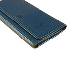 Louis Vuitton Blue Epi Keyholder