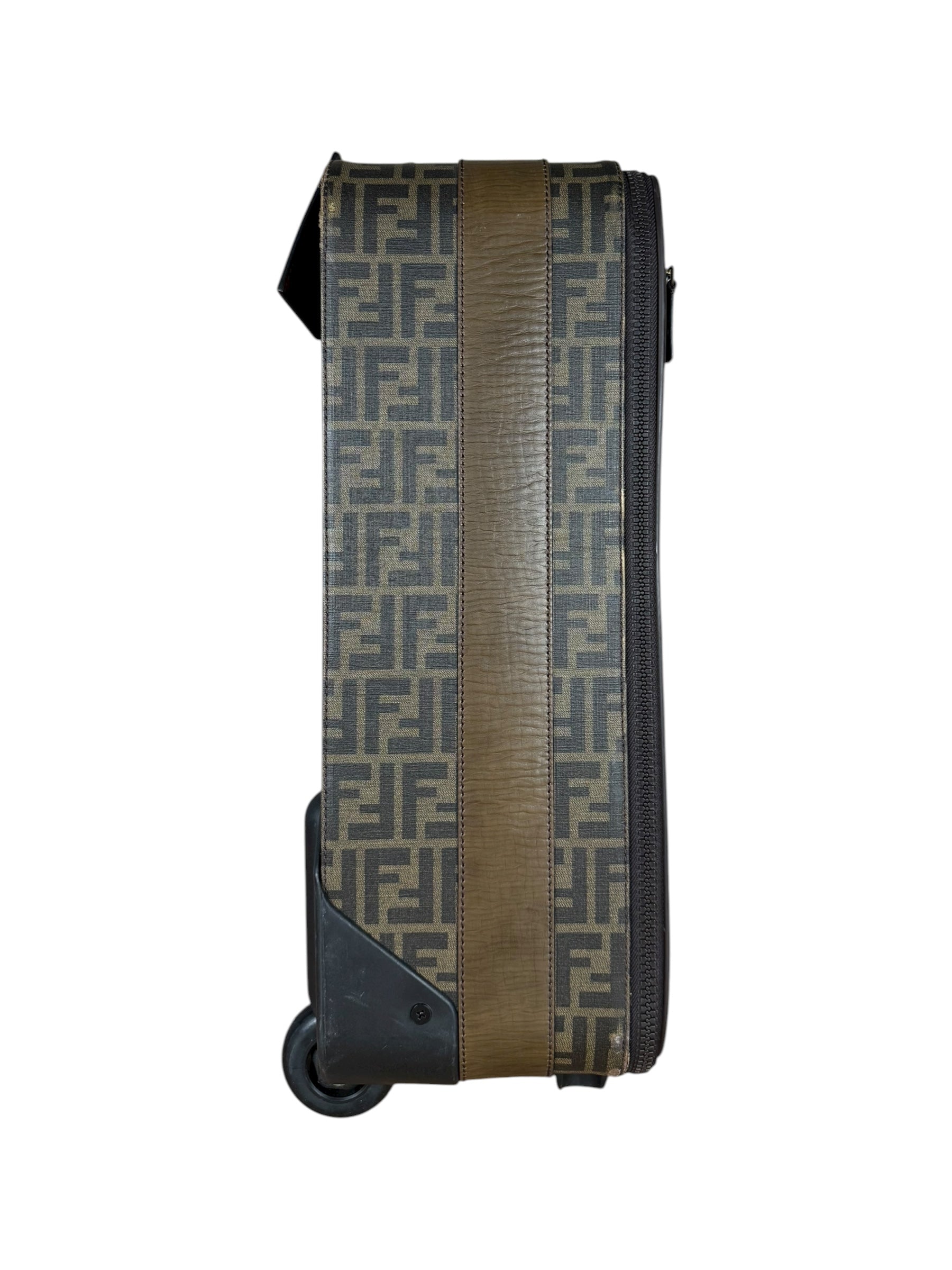 Fendi Vintage Zucca Coated Roller Luggage