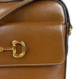Gucci 1955 Horsebit Camera Bag Brown