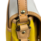 Coach Park Tricolor Leather Flap Crossbody Bag