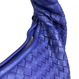 Bottega Veneta Purple Intrecciato Hobo Bag