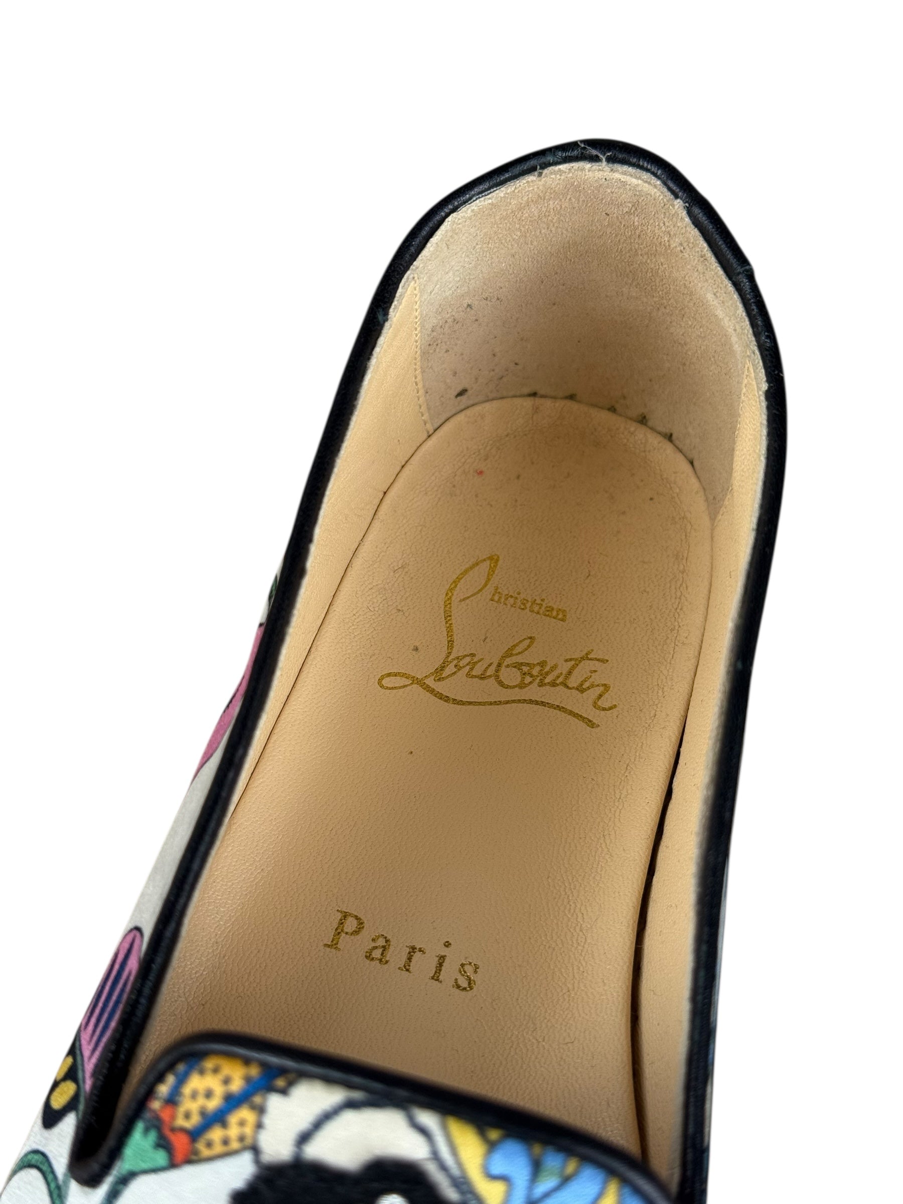 Christian Louboutin Patterned Flat Espadrilles