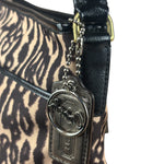Coach Leopard Print Canvas Crossbody
