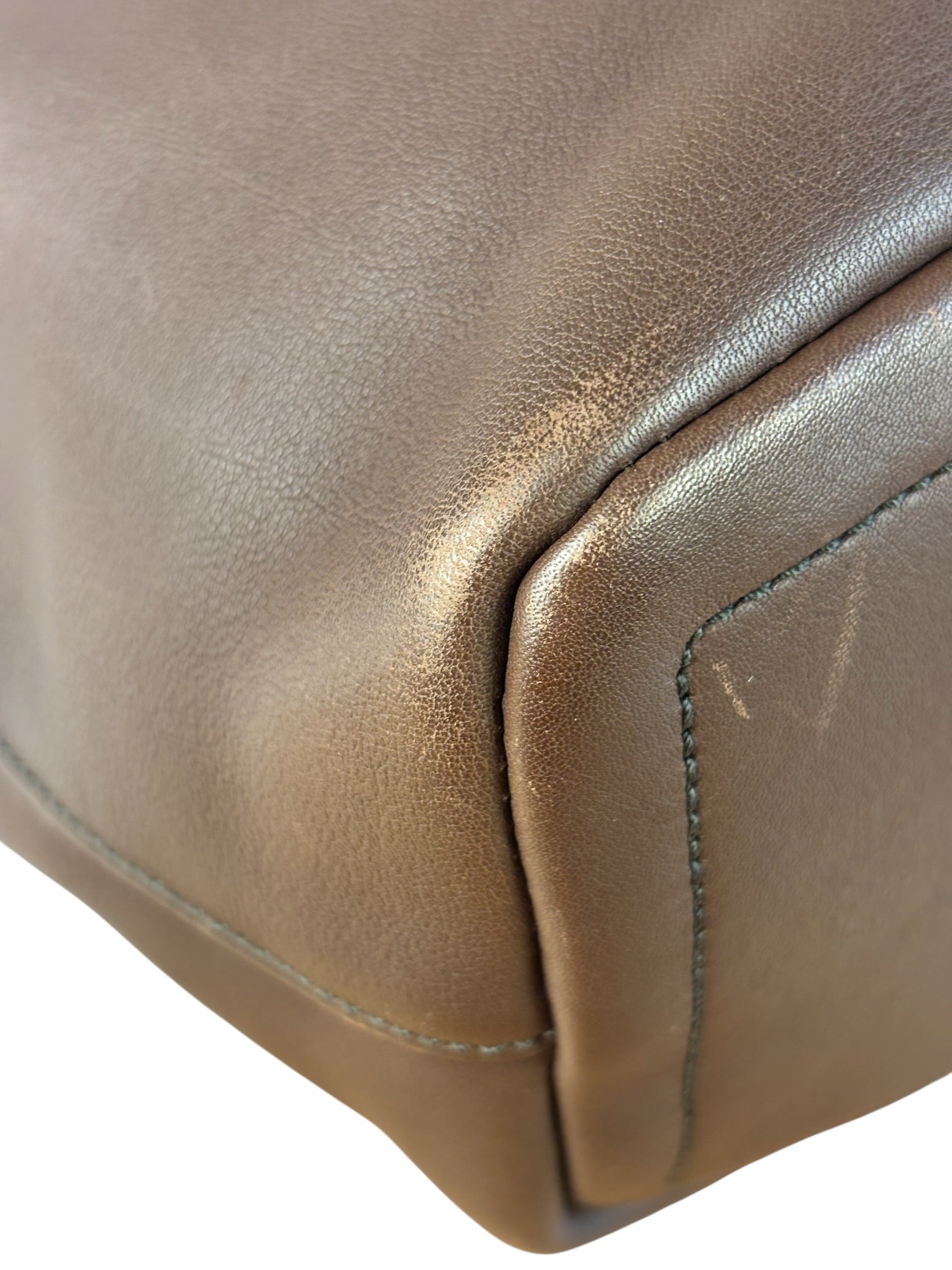 Coach Vintage Tan Brown Legacy West Hobo Bag