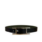 Hermes Black/Silver Behapi Leather Bracelet