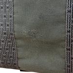 Hermes Herline Canvas Tote Grey