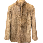 Vintage Light Brown Lined Mink Fur Coat
