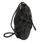 Gucci Black Leather Slouchy Hobo Bag