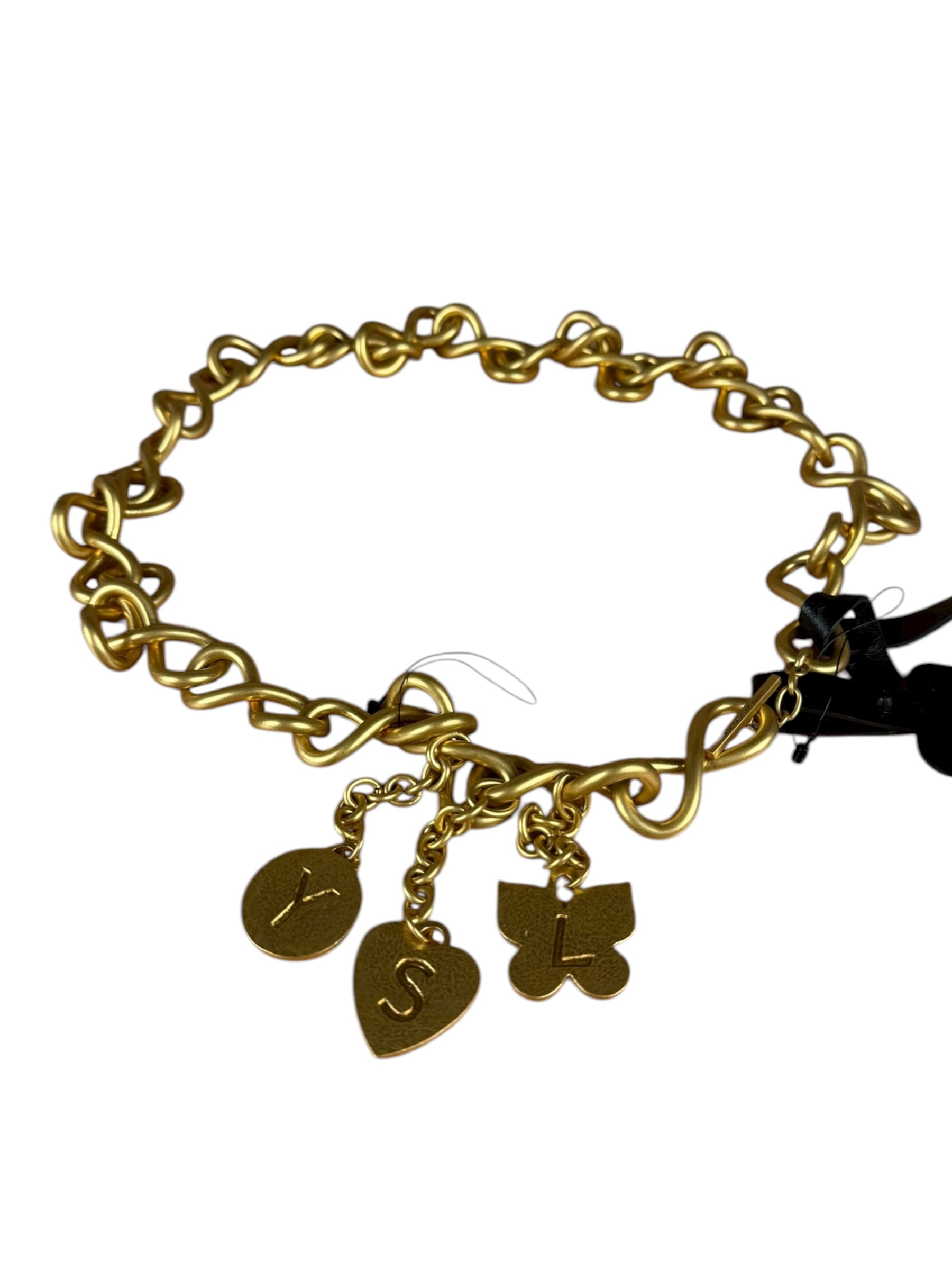 Yves Saint Laurent Belt Chain Gold Toned