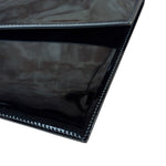 Yves Saint Laurent Black Patent Leather Uptown Pouch