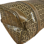 Fendi Vintage Zucchino PVC Boston Bag