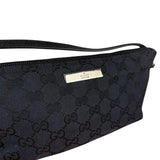 Gucci Black GG Monogram Pochette