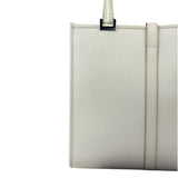Gucci Off-White Leather Piston Lock Jackie Tote