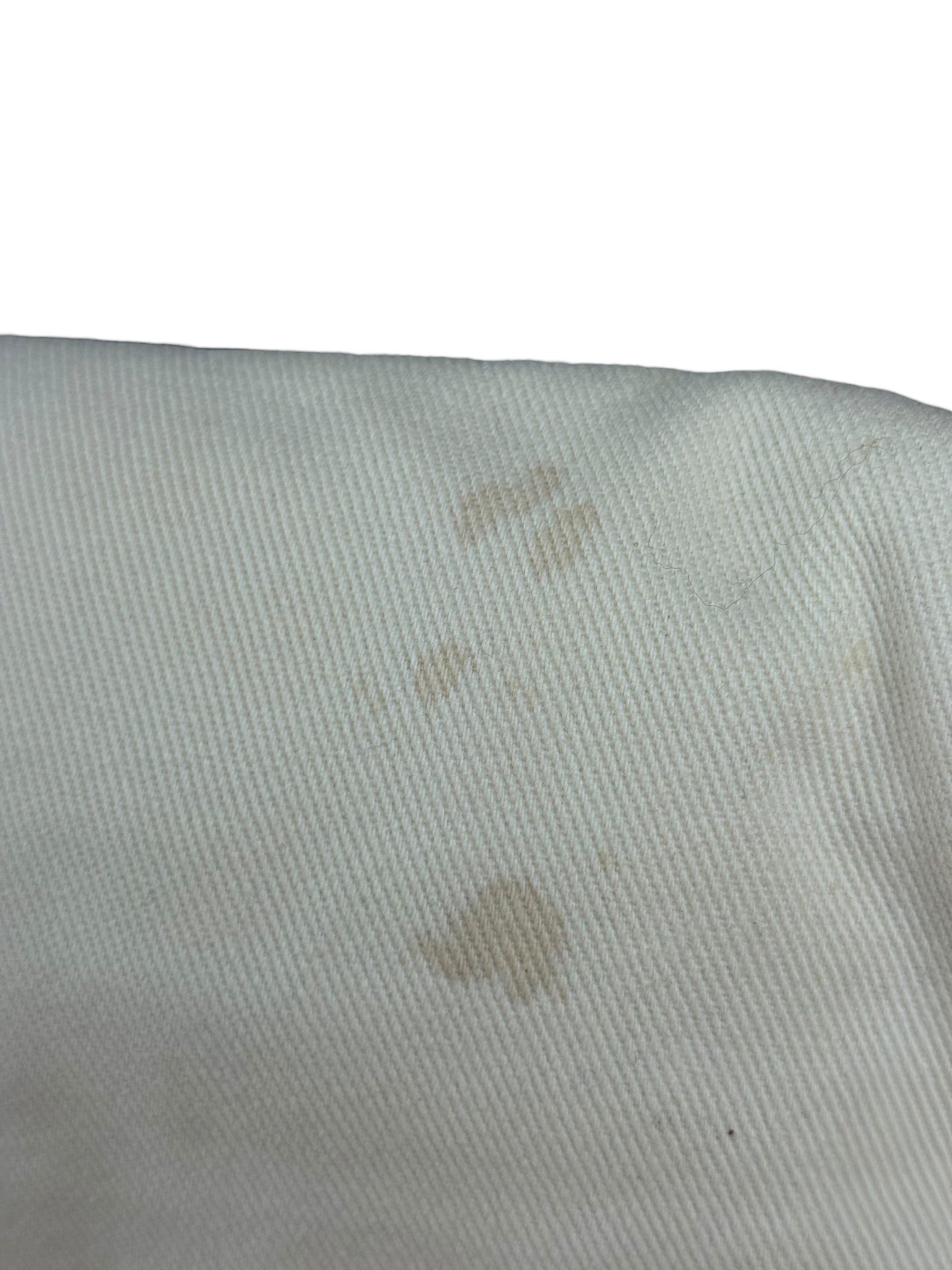 Fendi Vintage Denim x Snakeskin Baguette Yellow